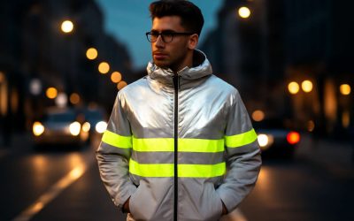 Stay Safe and Stylish with the Ultimate Reflective Jacket for Men for Nighttime Visibility