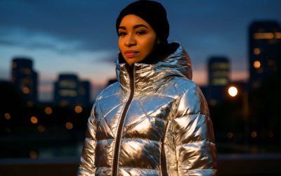 Stay Stylish and Safe with the Ultimate Reflective Quilted Jacket for Night Adventures