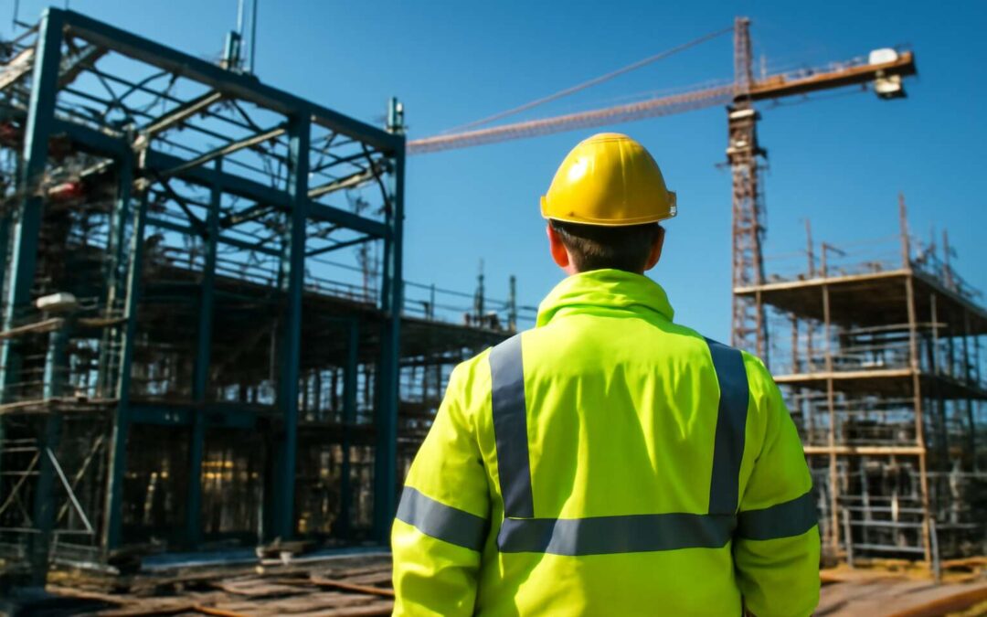 Meet the reflective jacket construction worker who lights up safety on every night shift.