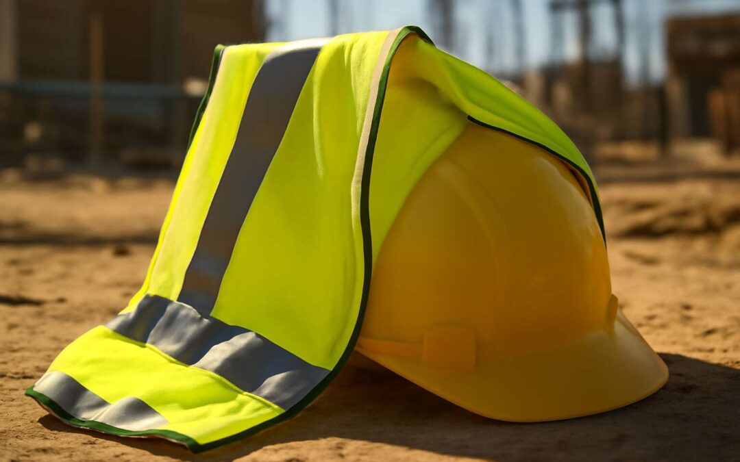 Boost safety with the reflective vest sign that grabs attention on the road