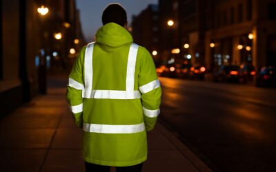 Stay visible on every ride with reflective jacket long for night safety