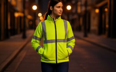 Light up your look with reflective jacket xs for city-safe style