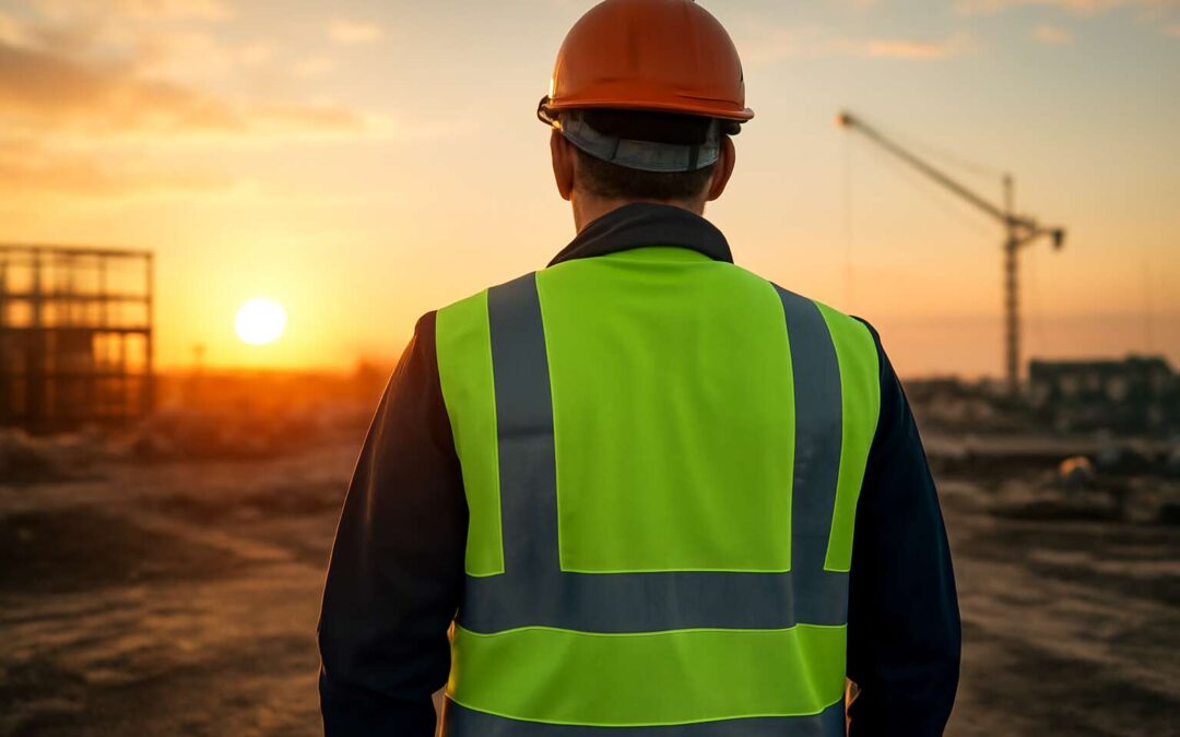 Shine On the Job: reflective vest description for peak safety and comfort.